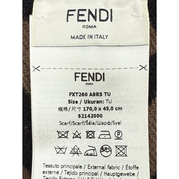 Fendi Cashmere Scarf - Picture 6 of 6